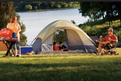 Family campsite