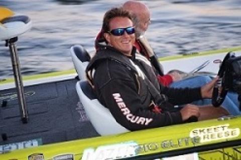 Skeet ready to roll at a Bassmaster Classic by Skeet ready to roll at a Bassmaster Classic...