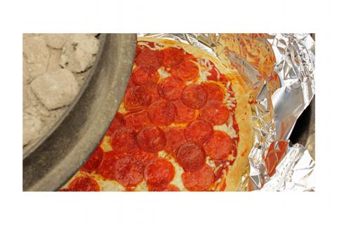 Use your Dutch Oven to pizza when camping