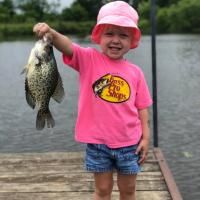 Fishing & wearing my lucky Bass Pro shirt