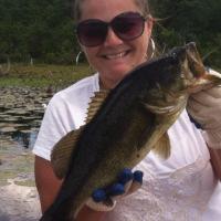 17 inch bass ,lake pohatcong