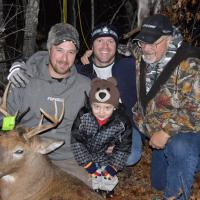 Three Generations With a Northern Wisconsin Buck