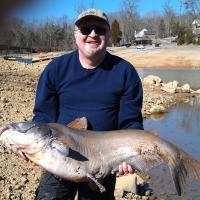 45lbs Blue Catfish 2/24/2013